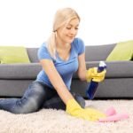 remove mold from carpet