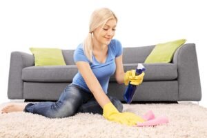 remove mold from carpet