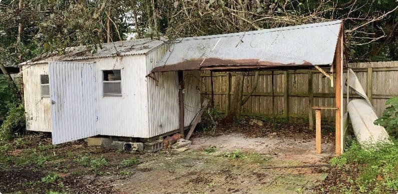 shed removal service