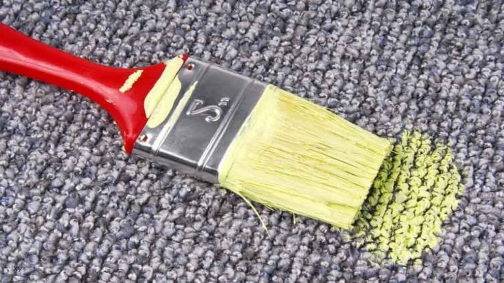 How to Remove Paint from Carpet