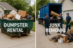 Dumpster Rental vs Junk Removal
